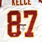 Travis Kelce Autographed Kansas City Chiefs Football Jersey