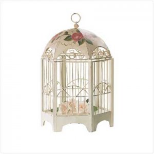 Rose Motif Birdcage