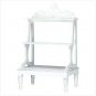 Distressed White Mini Shelves