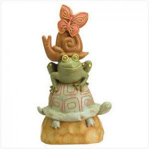 Totem Pole Garden Statue