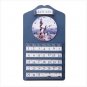 Lighthouse Wall Clock and Calendar