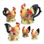 Rooster Tea Set - For Decorative Purposes