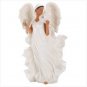 Porcelain Angel Holding a Dove