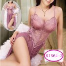 New Sexy Lingerie Babydoll Hot Lace Pink Dress G-String 3
