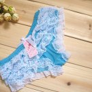New Sexy Lace Nylon Lingerie Vintage Bikini Panties L4