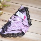 New Sexy Lace Nylon Lingerie Vintage Bikini Panties L35