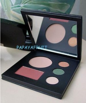 LANCOME MIRROR LEATHER COMPACT PALETTE BLUSH EYESHADOW BRAND NEW