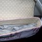 LIZ CLAIBORNE PURSE PINK & WHITE FABRIC W LEATHER ACCENTS BRAND NEW W TAGS