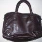 DEEP BROWN PURSE DUAL BRAIDED HANDLES BRAND NEW NEVER USED
