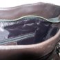 DEEP BROWN PURSE DUAL BRAIDED HANDLES BRAND NEW NEVER USED
