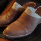 BRAND NEW ITALIAN LEATHER SHOES 2 IN HEEL CAMEL / HONEY COLOR SZ 10M