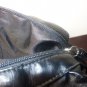 BLACK PURSE BAG SHOULDER BAG SILVER HARDWARE BRAND NEW NEVER USED FAUX LEATHER