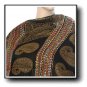 PASHMINA SOFT MULTI-COLOR PAISLEY EMBROIDERY 30 x 72 BEAUTIFUL BRAND NEW
