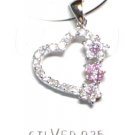 925 Sterling Silver HEART Pendant