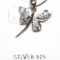 925 Sterling Silver BUTTERFLY Pendant