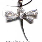 925 Sterling Silver DRAGONFLY Pendant