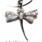 925 Sterling Silver DRAGONFLY Pendant