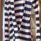 PRETTY GOOD LONG STRIPE SWEATER L