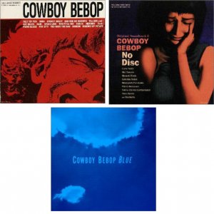 COWBOY BEBOP OST #1 #2 #3 Music CD SOUNDTRACK BUNDLE