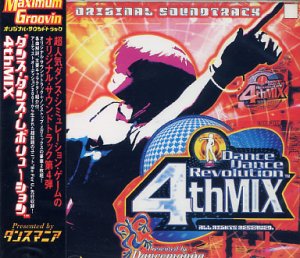DANCE DANCE REVOLUTION DDR 4TH MIX CD SOUNDTRACK