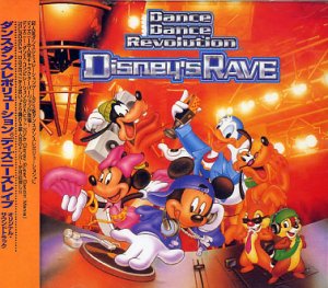 DANCE DANCE REVOLUTION DDR DISNEY'S RAVE CD SOUNDTRACK