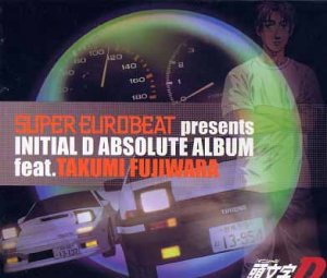 INITIAL D ABSOLUTE ALBUM FT. TAKUMI CD SOUNDTRACK