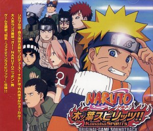 NARUTO KONOHA SPIRITS CD SOUNDTRACK