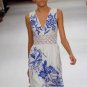 CHLOE Graphic Print Silk Dress