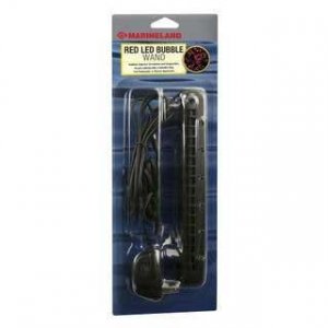 Led Bubble Wand 6 Led 8.5" Red