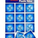 Plastic 3 - way Valve (12/cd)