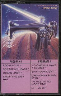 2ND CHAPTER OF ACTS--SINGER SOWER Cassette Tape (CANADA)