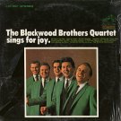 THE BLACKWOOD BROTHERS QUARTET--SINGS FOR JOY Vinyl LP