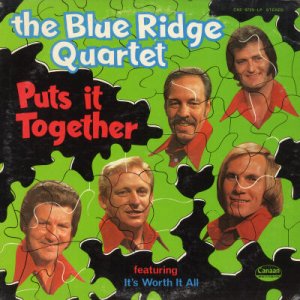 THE BLUE RIDGE QUARTET--PUTS IT TOGETHER Vinyl LP