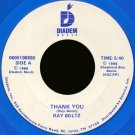 RAY BOLTZ--""THANK YOU"" (5:40) (BOTH SIDES STEREO) 45 RPM 7"" Vinyl