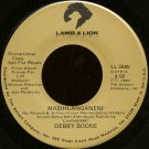 DEBBY BOONE--""MASIHLANGANENI"" (4:55) (BOTH SIDES STEREO) 45 RPM 7"" Vinyl