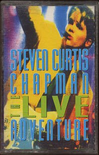 STEVEN CURTIS CHAPMAN--THE LIVE ADVENTURE Cassette Tape