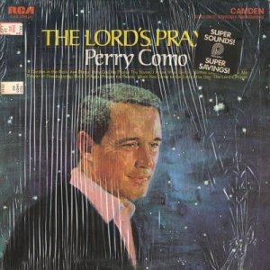 PERRY COMO--THE LORD'S PRAYER Vinyl LP