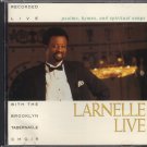 LARNELLE HARRIS--LARNELLE LIVE: PSALMS, HYMNS, AND SPIRITUAL SONGS Compact Disc (CD)