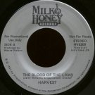 HARVEST--""THE BLOOD OF THE LAMB"" (3:47) (STEREO/MONO) 45 RPM 7"" Vinyl