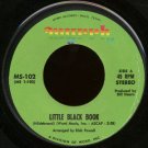 RAY HILDEBRAND--""LITTLE BLACK BOOK"" (3:38)/""I LAUGHED"" (2:20) 45 RPM 7"" Vinyl