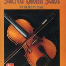 BURTON ISAAC--SACRED VIOLIN SOLOS Songbook
