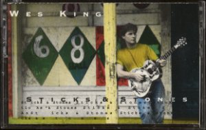 WES KING--STICKS & STONES Cassette Tape