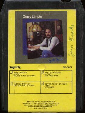 GERRY LIMPIC--GENTLE TOUCH 8-Track Tape