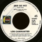 LOS CAMINANTES--""AMOR QUE NACE""/""QUE ME VAS A DEJAR"" 45 RPM 7"" Vinyl