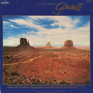 THE MARANATHA! SINGERS--PRAISE III Vinyl LP