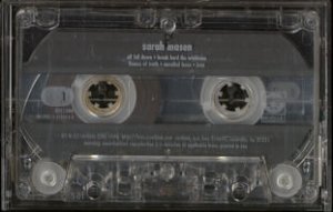 SARAH MASEN--SARAH MASEN Cassette Tape