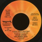 MYLON LEFEVRE AND BROKEN HEART--""CLOSER THAN A HEARTBEAT"" (3:41)/""LOVE GOD HATE SIN"" (3:35) 45 R