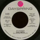 PAUL SMITH--""IT'S ALRIGHT"" (4:32) (BOTH SIDES STEREO) 45 RPM 7"" Vinyl