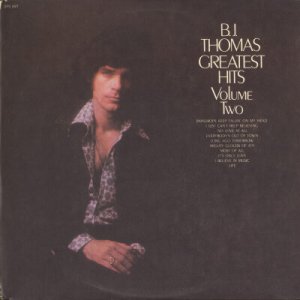 B.J. THOMAS--B.J. THOMAS GREATEST HITS VOLUME TWO Vinyl LP