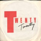 TWENTY TWENTY--""SECOND MILE"" (4:21) (BOTH SIDES STEREO) 45 RPM 7"" Vinyl